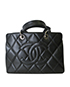 CC Quilted Tote, front view